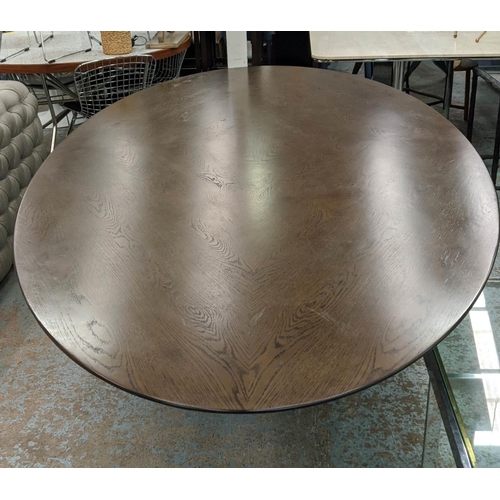 341 - JULIAN CHICHESTER DAKOTA TABLE, 305cm x 152cm x 76cm.