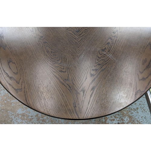 341 - JULIAN CHICHESTER DAKOTA TABLE, 305cm x 152cm x 76cm.