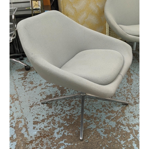 420 - ALLERMUR OPEN LOUNGE CHAIRS, a set of four, by Pearson Lloyd, 71cm x 71cm x 77cm. (4)