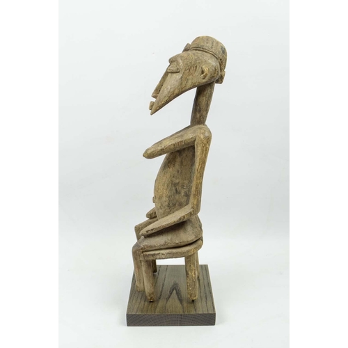 12 - SENUFO STATUE, 55cm H, Ivory Coast.