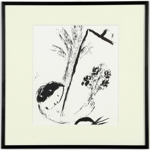 57 - MARC CHAGALL, a set of three, original lithographs 1957, ref: Mourlot.