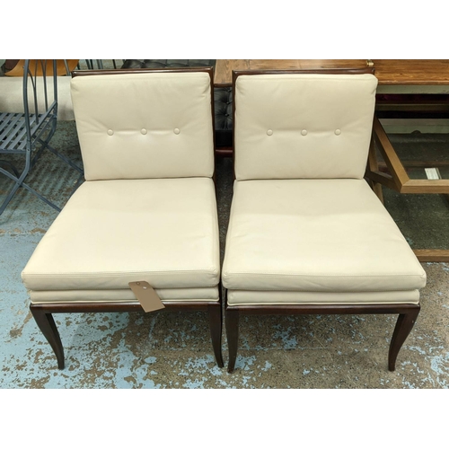 395 - STUDIO A WILSON CHAIRS, a pair, 56cm W. (2)