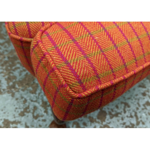 406 - HOLLAND & SHERRY ARMCHAIR, 75cm x 80cm x 100cm, upholstered in 100% wool fabric by Sequana for Holla... 