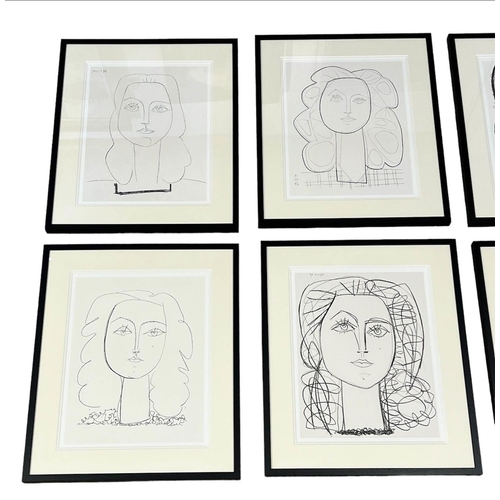 89 - PABLO PICASSO (1881-1973) 'Portraits of Francoise', a set of ten giclee prints, each edition 1 of 10... 