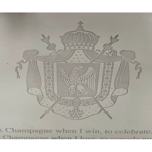 367 - CHAMPAGNE BATHS, a pair, polished metal, 64cm x 37cm x 30cm H. (2)