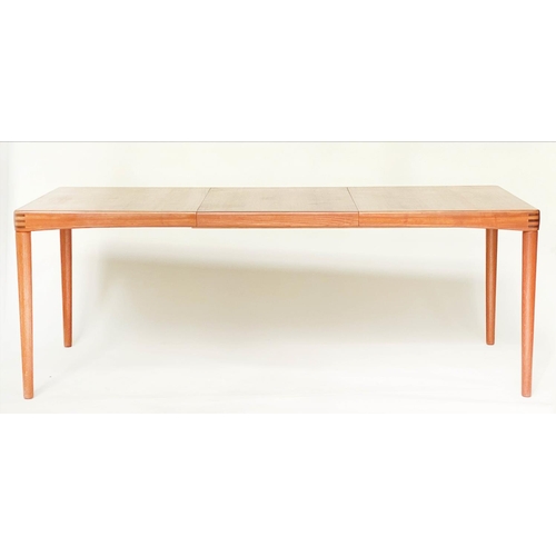 360 - BRAMIN DINING TABLE, by HW Klein, Danish teak with additional leaf (en suite with previous lot), 195... 