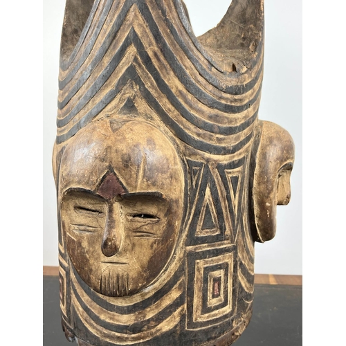 5 - FONG HELMET MASK, Gabon. 59cm H including stand.