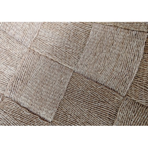 459 - RUG, patted jute design, 330cm x 240cm approx.