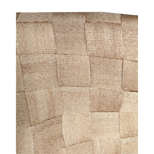 459 - RUG, patted jute design, 330cm x 240cm approx.