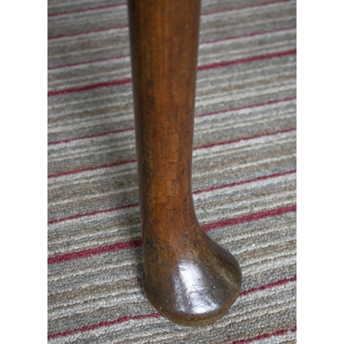 171 - DROP LEAF TABLE, 70cm H x 48cm W x 136cm D, 137cm open, George II mahogany, circa 1750, with circula... 