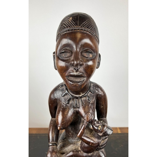 18 - MATERNITY LUBA STATUE, 62cm H.