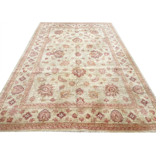 67 - FINE SULTANABAD CARPET, 315cm x 208cm.