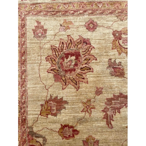 67 - FINE SULTANABAD CARPET, 315cm x 208cm.