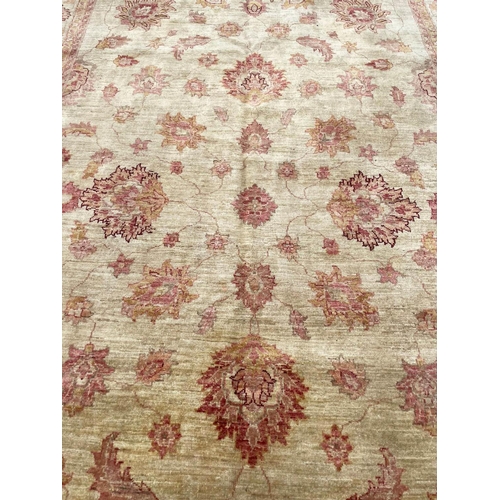 67 - FINE SULTANABAD CARPET, 315cm x 208cm.