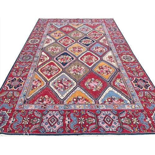 71 - PERSIAN SOUMAK CARPET, 276cm x 177cm.