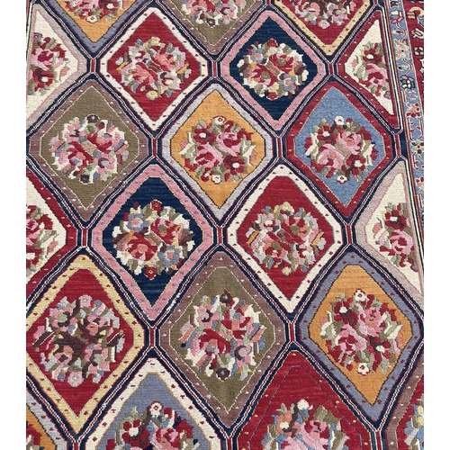 71 - PERSIAN SOUMAK CARPET, 276cm x 177cm.