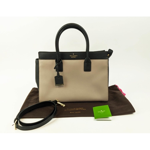 14 - KATE SPADE CAMERON STREET CANDACE BAG, bicolour leather with two top handles, top closure removable ... 