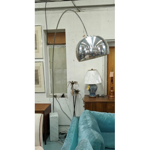 302 - FLOS ARCO FLOOR LAMP by  Achille and Pier Giacomo Castiglioni, 244cm H.