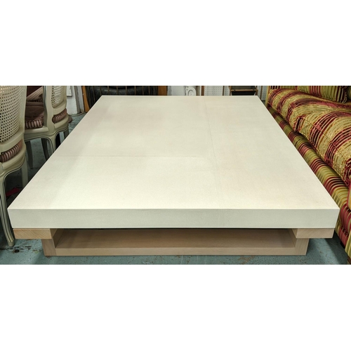 310 - CHRISTIAN LIAGRE LNA COFFEE TABLE, by Pierre Bonnefille, 170cm x 130cm x 40cm, in Bespoke finish.