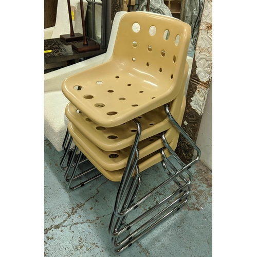 356 - LOFT POLO CHAIRS, a set of six, by Robin Day, 70cm H. (6)