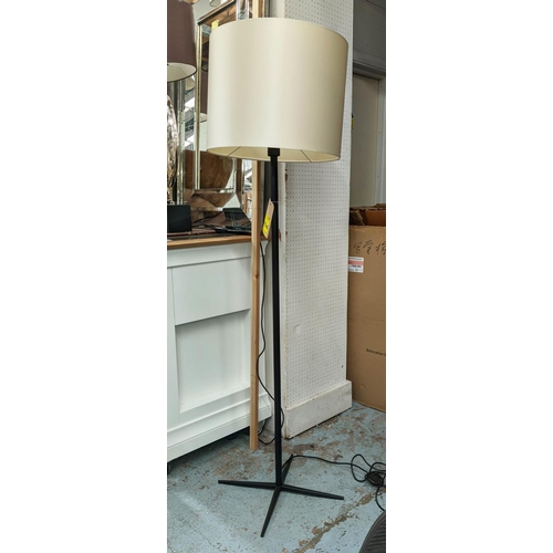 494 - CHELSOM LIGHTING FLOOR LAMP, with shade, 163cm H.