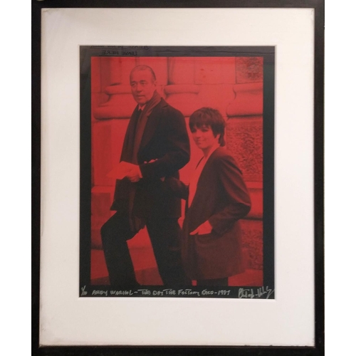 89 - CHRISTOPHE VON HOHENBERG, 'Liza and Vincente Minelli' photoprint, signed, titled and numbered, 53cm ... 