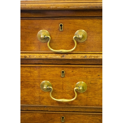 210 - PARTNER'S DESK, 77cm H x 152cm W x 136cm D, Victorian mahogany with tan leather top above nine drawe... 