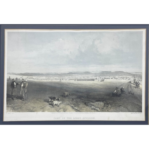 70 - TINTED LITHOGRAPHS OF THE CRIMEAN WAR, a set of seven, uniformly mounted and framed taken from 'the ... 