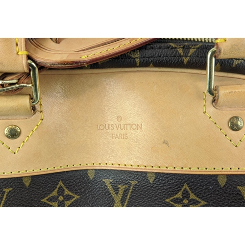 Sold at Auction: Louis Vuitton, LOUIS VUITTON 'ALIZE' MONOGRAM CANVAS  TRAVEL BAG