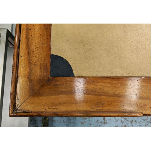 138 - WRITING DESK, 100cm W x 62cm D x 79cm H, 19th century Continental style with three frieze drawers an... 