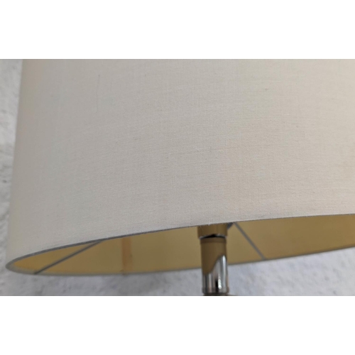 388 - R V ASTLEY TABLE LAMP, with shade, 61cm H.