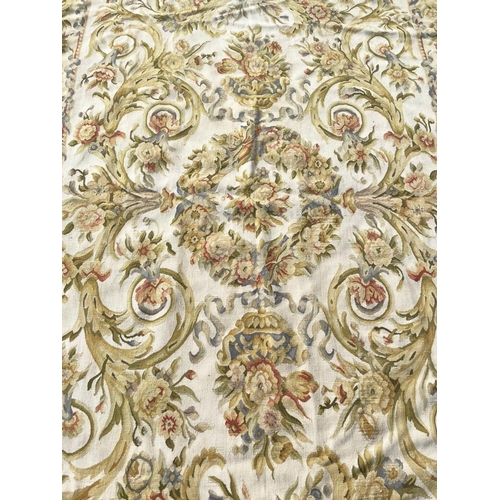 58 - AUBUSSON CARPET, 282cm x 175cm.