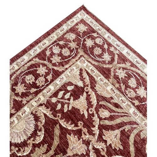 65 - FINE AGRA DESIGN CARPET, 310cm x 250cm.