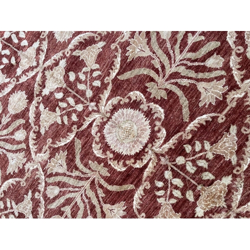 65 - FINE AGRA DESIGN CARPET, 310cm x 250cm.