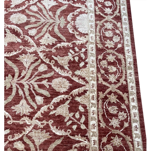 65 - FINE AGRA DESIGN CARPET, 310cm x 250cm.