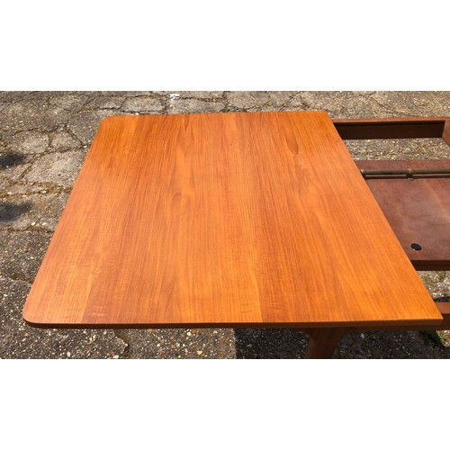 370 - MACINTOSH DINING TABLE, vintage mahogany extendable with two leaves, 159cm x 89cm x 74cm, at smalles... 