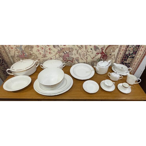 9 - VERA WANG FOR WEDGWOOD  PART DINNER/TEA SERVICE. (Qty)