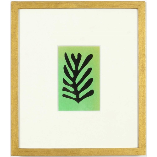 63 - HENRI MATISSE, a set of ten rare pochoir after the decoupage in an edition of 1000 published in Parr... 