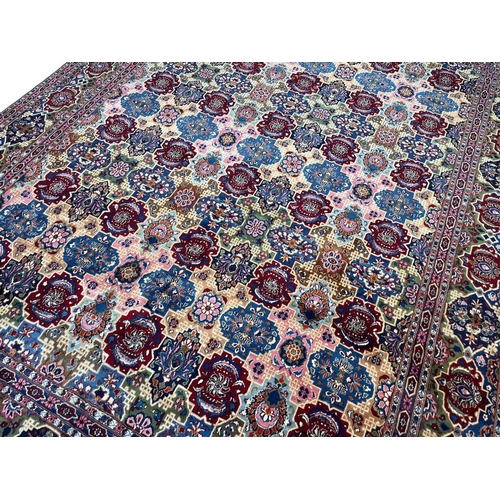 82 - FINE PERSIAN ROYAL TEHRAN DESIGN CARPET, 390cm x 290cm.