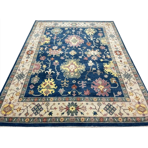 83 - FINE SULTANABAD DESIGN CARPET, 306cm x 241cm.