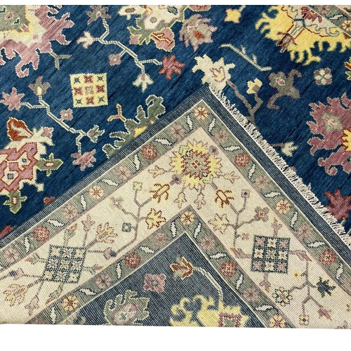 83 - FINE SULTANABAD DESIGN CARPET, 306cm x 241cm.