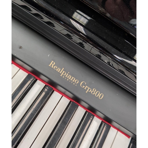 284 - GEM BABY GRAND ELECTRIC PIANO, 140cm W x 110cm D x 96cm H.