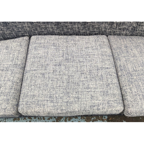 423 - ICO PARISI SOFA, vintage 1950s later upholstered, 180cm W.