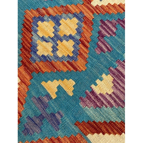 68 - ANATOLIAN KILIM, 291cm x 200cm.