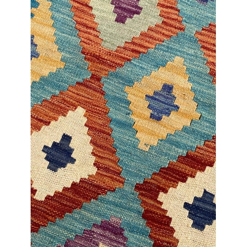 68 - ANATOLIAN KILIM, 291cm x 200cm.