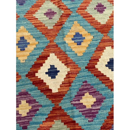 68 - ANATOLIAN KILIM, 291cm x 200cm.