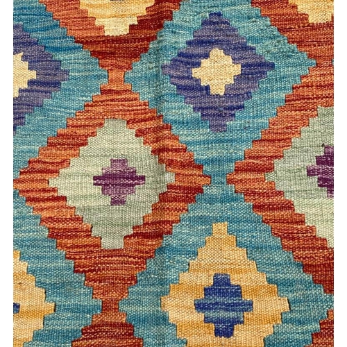 68 - ANATOLIAN KILIM, 291cm x 200cm.