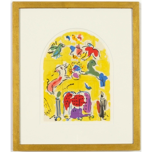 111 - MARC CHAGALL, The Twelve Tribes, a set of twelve lithographs 1962, printed by Mourlot, 36.5cm 31.5cm... 
