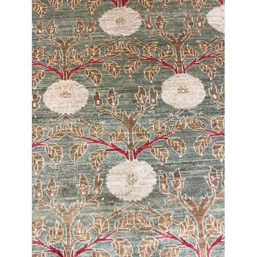 122 - FINE WILLIAM MORRIS DESIGN CARPET, 360cm x 267cm, Arts and Crafts inspired.