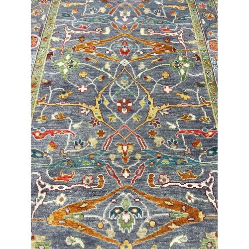 136 - FINE CONTEMPORARY GAROUS DESIGN CARPET, 278cm x 182cm.